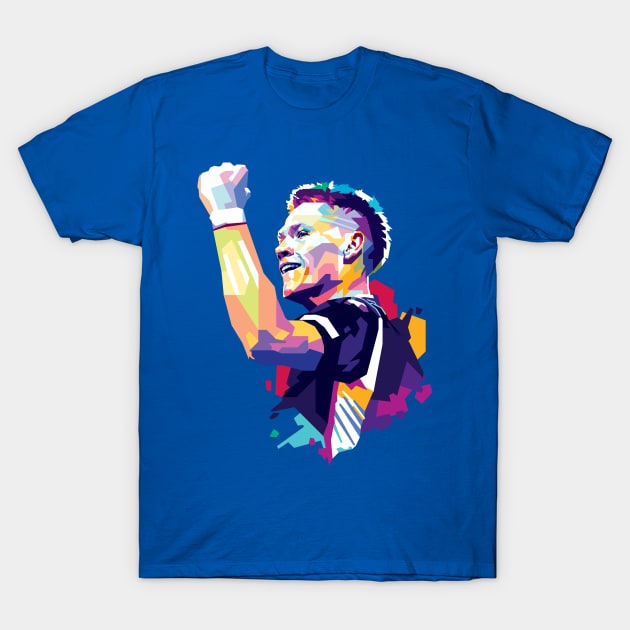 Scott McTominay Fan Art T-Shirt by RJWLTG